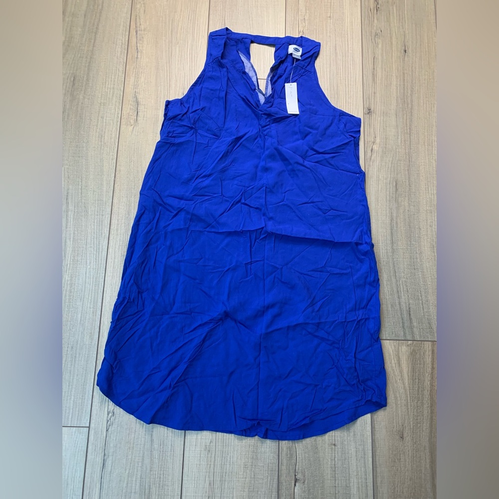 Royal Blue Sleeveless Dress